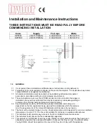 Hydor HPF650 Installation And Maintenance Instructions preview