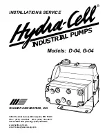 Preview for 1 page of Hydra-Cell D-04 Installation & Service Manual