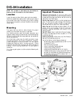 Preview for 5 page of Hydra-Cell D-04 Installation & Service Manual