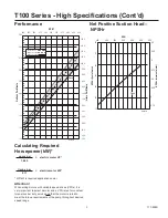 Preview for 3 page of Hydra-Cell T100S Installation, Operation & Maintenance Manual