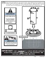 Предварительный просмотр 7 страницы HYDRA-RIB High End Residential In-Ground Basketball System Owner'S Manual