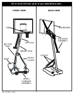 Preview for 4 page of HYDRA-RIB Portable Basketball System Owner'S Manual