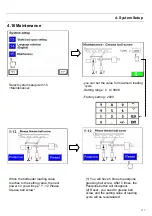 Предварительный просмотр 120 страницы Hydrafeed MSV 65 Operation Manual