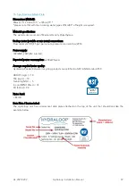 Preview for 19 page of HYDRALOOP H150 Installation Manual