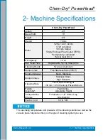 Предварительный просмотр 11 страницы HydraMaster Chem-Dry PowerHead Owner'S Manual