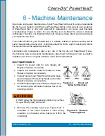 Предварительный просмотр 23 страницы HydraMaster Chem-Dry PowerHead Owner'S Manual