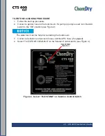 Preview for 25 page of HydraMaster ChemDry CTS 400 Flex Owner'S Manual And Maintenance Logs