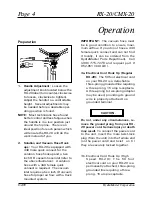 Preview for 6 page of HydraMaster CMX-20 Owner'S Manual