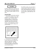 Preview for 9 page of HydraMaster CMX-20 Owner'S Manual