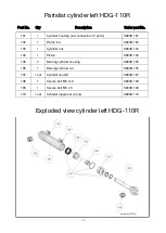 Preview for 13 page of Hydraram HDG-110R Operating And Maintenance Manual