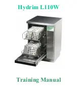 Предварительный просмотр 1 страницы Hydrim L110W Training Manual