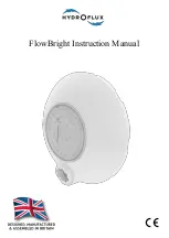Hydro-Flux FlowBright Instruction Manual preview