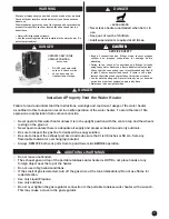 Preview for 3 page of Hydro Hammock Hydro Heater WHS-17S Series Instruction And Safety Manual