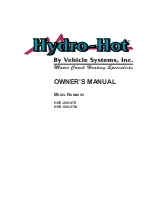 Hydro-Hot HHE-200-07E Owner'S Manual preview