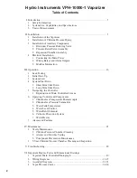 Preview for 2 page of Hydro Instruments VPH-10000-1 Series Instruction And Operation Manual