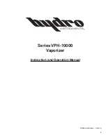 Hydro Instruments VPH-10000 Series Instruction And Operation Manual preview
