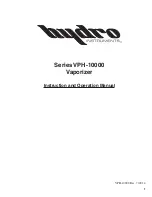 Предварительный просмотр 1 страницы Hydro Instruments VPH-10000 Series Instruction And Operation Manual