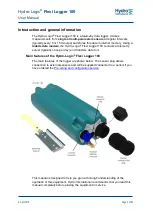 Preview for 5 page of Hydro International Hydro-Logic Flexi Logger 100 User Manual