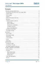 Preview for 2 page of Hydro International Hydro-Logic Flexi Logger 300Ex User Manual