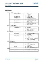 Preview for 12 page of Hydro International Hydro-Logic Flexi Logger 300Ex User Manual