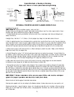 Предварительный просмотр 7 страницы Hydro Massage Products Aspen Owner'S Manual & Installation Manual