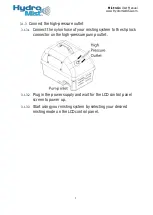 Preview for 7 page of Hydro Mist F10-04-009 User Manual