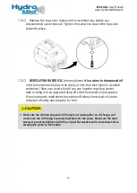 Preview for 22 page of Hydro Mist F10-04-009 User Manual