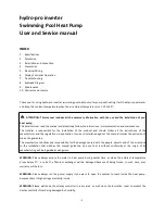 Preview for 10 page of Hydro-Pro 7018545 Service Manual