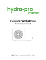 Hydro-Pro Inverter 07 User And Service Manual preview