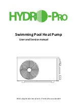 Hydro-Pro + premium 7 User And Service Manual preview