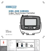 HYDRO-RAIN HRC-300 Series Instruction Manual preview