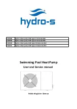 hydro-s 7029988 User And Service Manual preview
