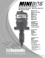 Предварительный просмотр 1 страницы Hydro systems Dosmatic 112600 Operating Manual