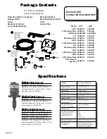 Предварительный просмотр 6 страницы Hydro systems Dosmatic 112600 Operating Manual