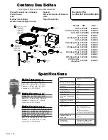 Предварительный просмотр 28 страницы Hydro systems Dosmatic 112600 Operating Manual