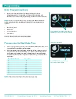 Предварительный просмотр 5 страницы Hydro systems Taurus CP-300 Manual