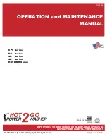 Hydro Tek Hot-2-Go Series Operation And Maintenance Manual preview