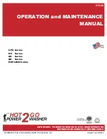 Preview for 1 page of Hydro Tek Hot-2-Go Series Operation And Maintenance Manual