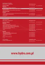 Предварительный просмотр 42 страницы Hydro atos E-BM-AC Series Manual