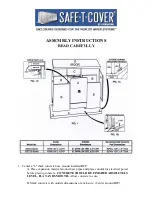 Preview for 1 page of HYDROCOWL Safe-t-Cover 300DS Series Assembly Instructions