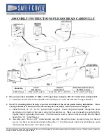 HYDROCOWL SAFE-T-COVER 600TD Series Assembly Instructions preview