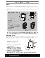 Preview for 2 page of Hydrofarm ACTIVE AIR AADHC45P Instructions Manual