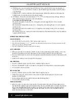 Preview for 4 page of Hydrofarm ACTIVE AIR ACAN12 Instructions Manual