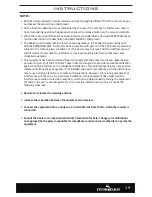 Preview for 19 page of Hydrofarm ACTIVE AIR ACAN12 Instructions Manual