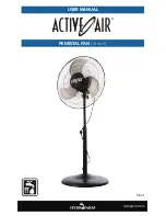 Preview for 1 page of Hydrofarm Active Air ACFP1016 User Manual