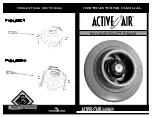 Hydrofarm Active Air Series Instruction Manual preview