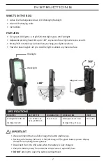 Предварительный просмотр 2 страницы Hydrofarm Active Eye AELW2 Instruction Manual