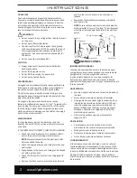 Preview for 2 page of Hydrofarm CAPMP018 Instructions