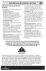 Preview for 19 page of Hydrofarm PHANTOM Commercial DE PHB3015 Instruction Manual