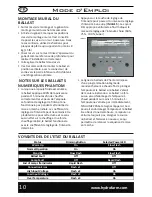 Preview for 10 page of Hydrofarm Phantom II Digital Instruction Manual